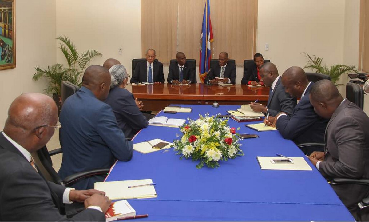 Haïti/Justice : Le Président Jovenel Moise rencontre les membres du CSPJ