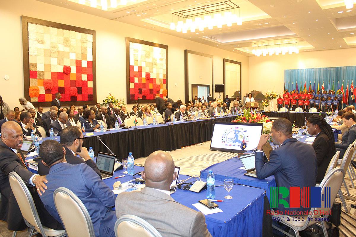 Haïti accueille la Conférence des Chefs d’Etat et de Gouvernement de la CARICOM