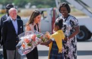 La Reine d’Espagne Letizia Ortiz reçue avec honneur par la Première Dame d’Haïti Martine Moïse