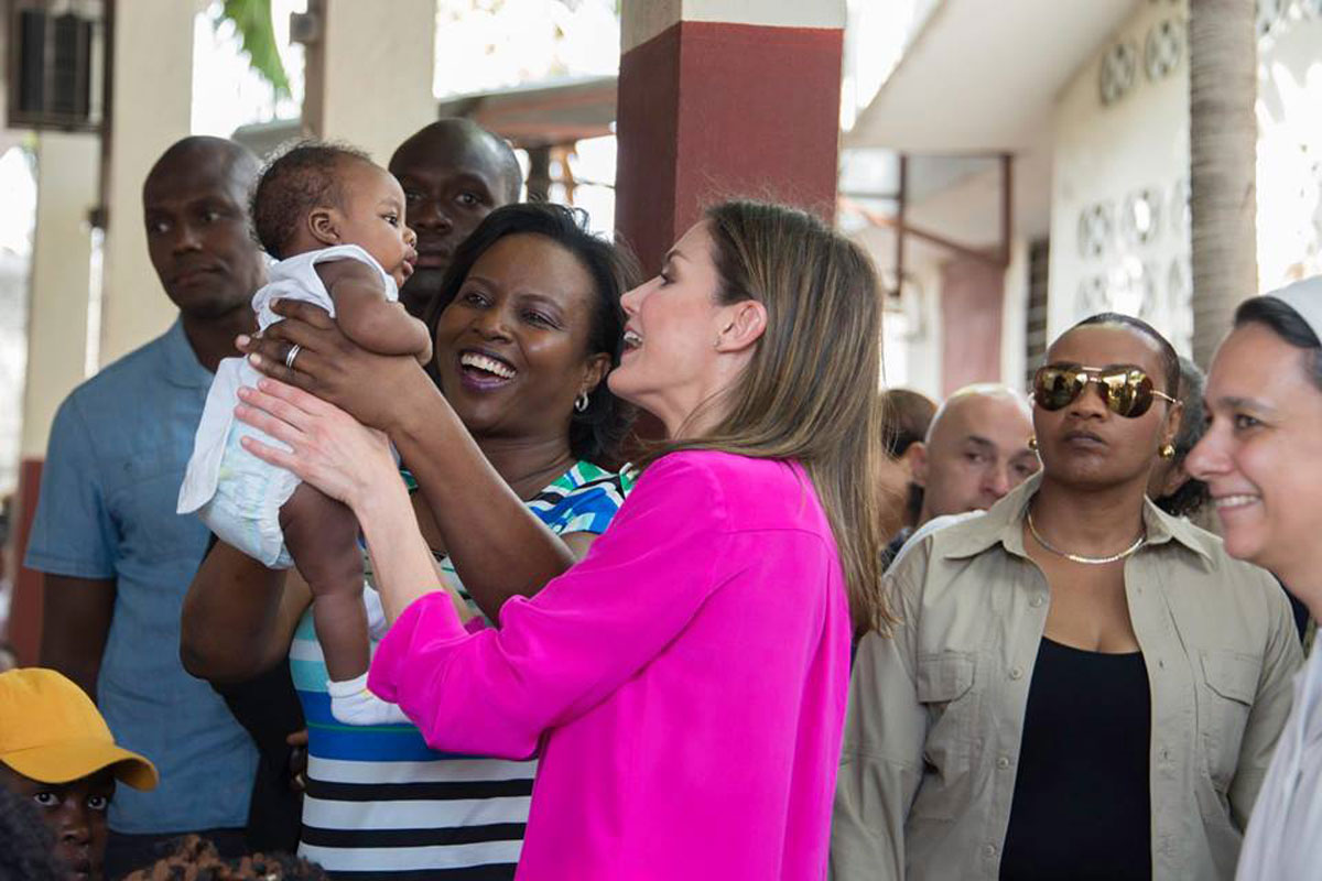 Fin de la visite de coopération de la Reine d’Espagne Letizia Ortiz en Haïti