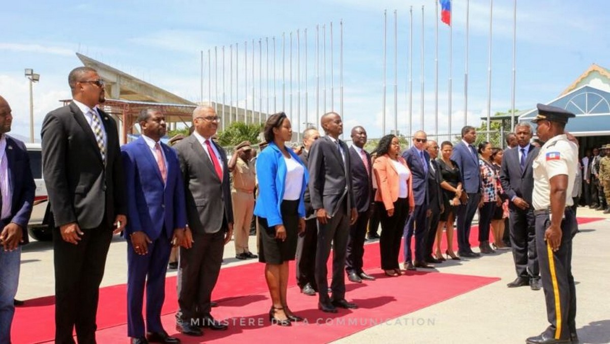 Le Président d’Haïti Jovenel revient  de Taiwan