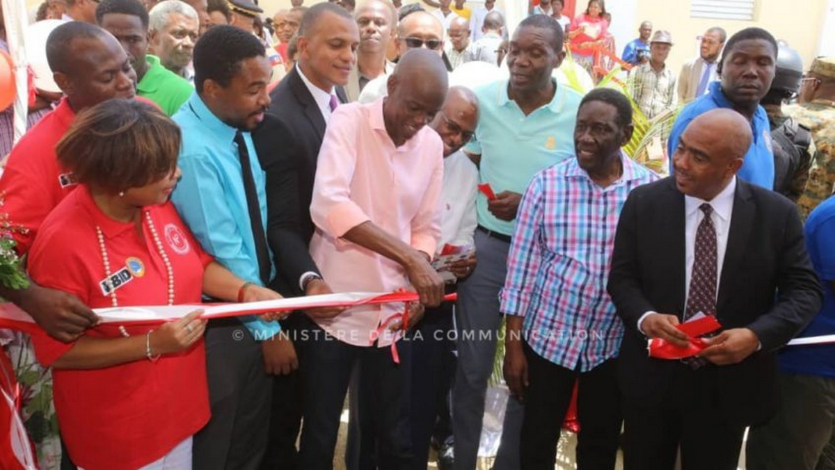 Inauguration du Centre de Formation Professionnelle et Technique de Jacmel
