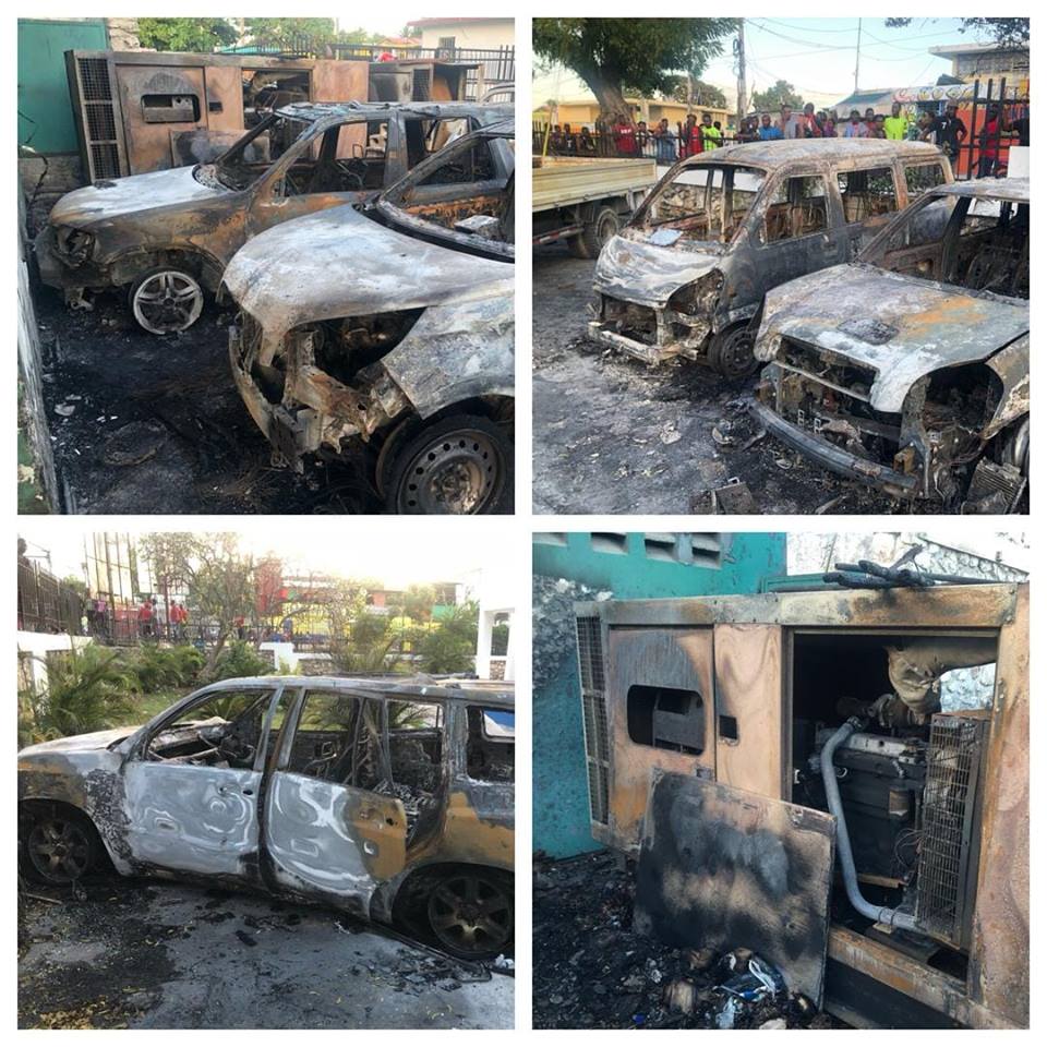 Le Ministère de la Culture et de la Communication condamne les actes d’incendie perpétrés à la Télévision Nationale d’Haïti