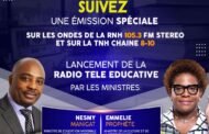 Émission spéciale sur le lancement de la Radio Télé Éducative 102.1, par les Ministres M. Nesmy Manigat (MENFP) et Mme Emmelie  Milcé (MCC)