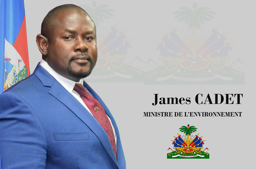 Le ministre James Cadet lance le mois de l’Environnement