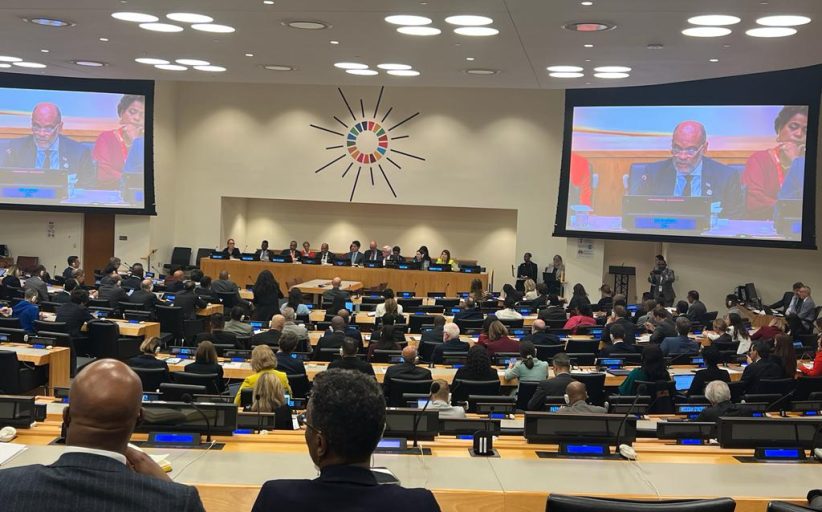 78e Assemblée générale des Nations unies - Intervention du Premier ministre, Dr Ariel Henry, à la réunion de haut niveau du Groupe consultatif ad hoc sur Haïti de l’Ecosoc